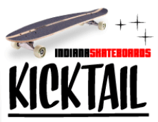 Indiana Kicktail Freestyle Longboard