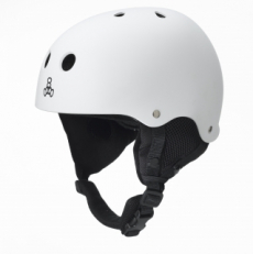 Triple Eight Old School Snow Helm hit Audio