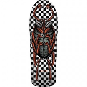 Decks Powell-Peralta Mike Vallely Bug Re-Issue white 10