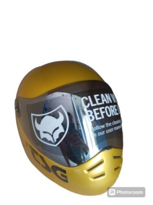 TSG Fullface Helm Pass 2.0 Gold Size L