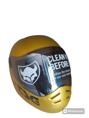 TSG Fullface Helm Pass 2.0 Gold Size S