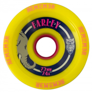 Remember Collective Farley Wheels 72mm 74a yellow