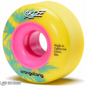 Orangatang Skiff Wheels 62mm 86a Yellow