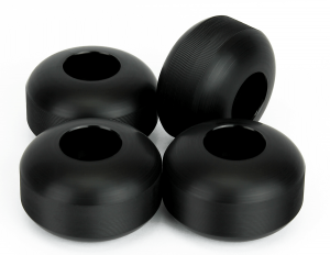 Blank Skateboard Rollen 54mm 99A schwarz