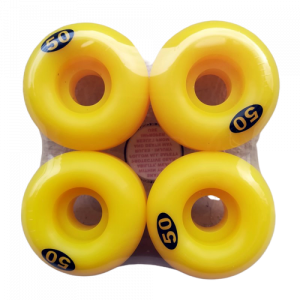 Form Solid 50mm 99a Skateboard Wheels - yellow