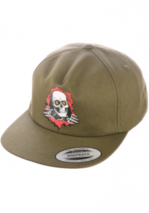 Powell Peralta Ripper Snapback Cap militarygreen