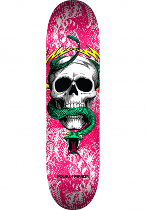 Powell Peralta Skull & Snake Birch  Pink 7.75 Deck