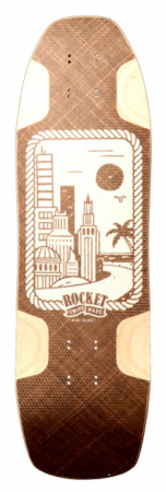 ROCKET LONGBOARDS Mini Scout - Minicruiser Deck