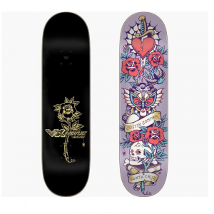 Santa Cruz Justin Sommer Tattooed VX Everslick Skateboard Deck 8.25"