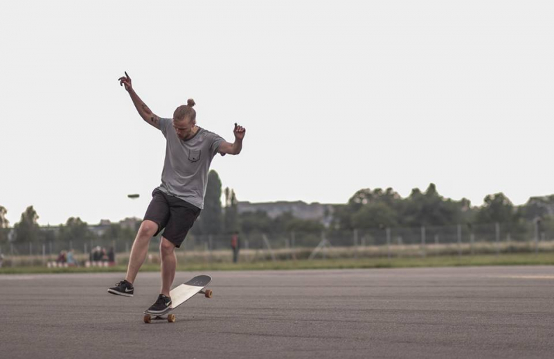 2 std. Longboard / Skateboard Kurs / Lesson