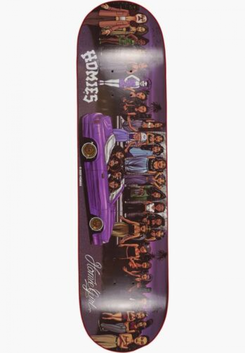 Decks Pizza Skateboards x Homies want you 8,25