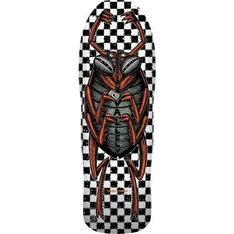 Decks Powell-Peralta Mike Vallely Bug Re-Issue white 10