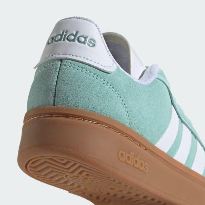 Adidas Grand Court Alpha Semi Flash Aqua - Größe 39 1/3