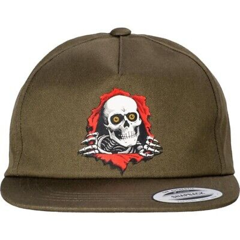 Powell Peralta Cap Ripper Military Green