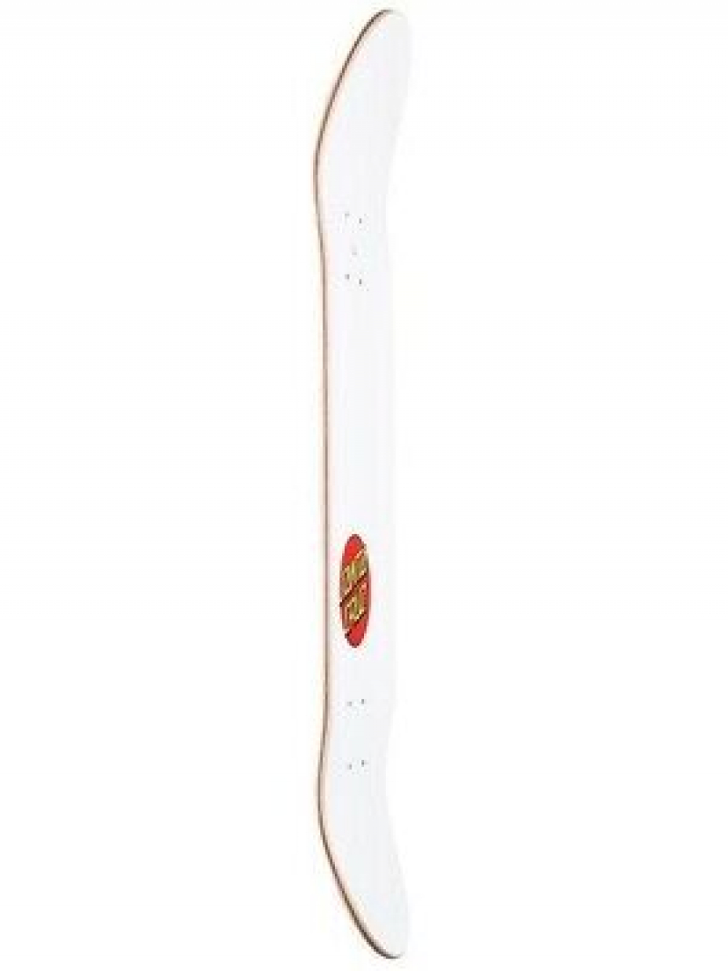 Santa Cruz Classic Dot White 8.0