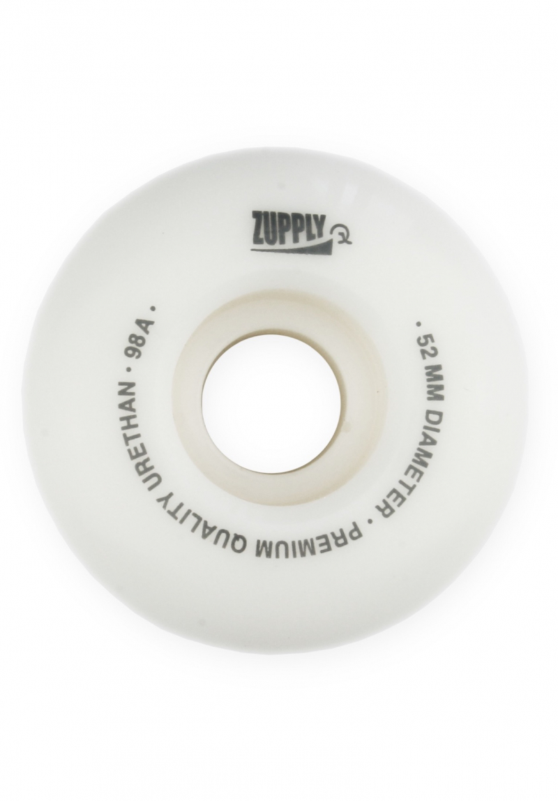 Zupply 52mm 98a Skateboard Wheels, V1