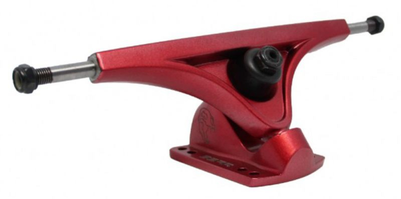 Bear Grizzly Gen 6 180 mm 50° Longboard Trucks - Garnett /Red