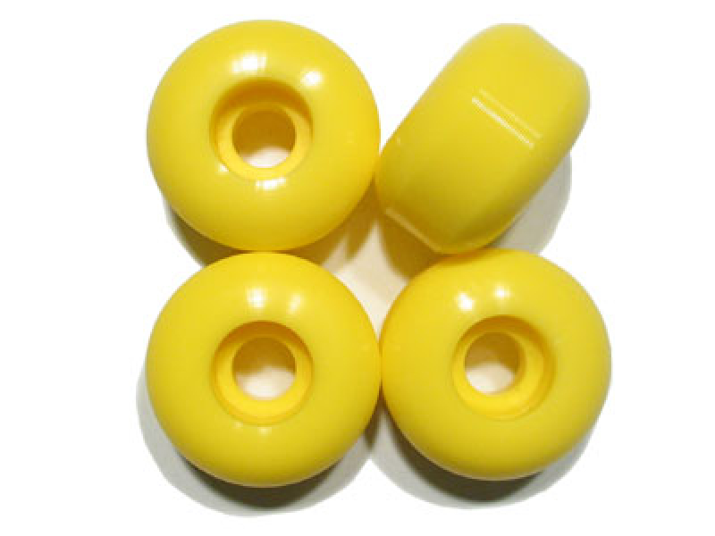 Blank Skateboard Rollen 54mm 99A Gelb